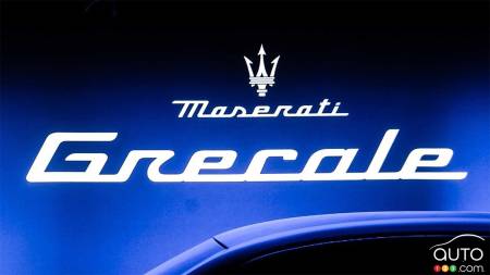 Maserati Grecale, écusson